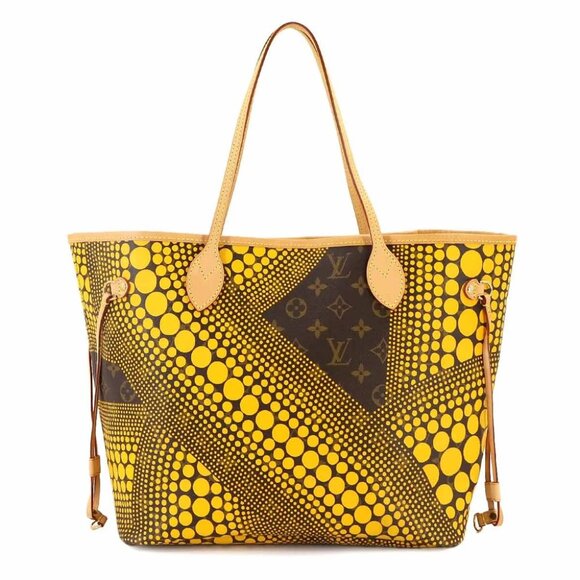 LOUIS VUITTON Monogram Wave Neverfull MM Tote Bag Yayoi Kusama M40685 90244336 - Picture 1 of 10